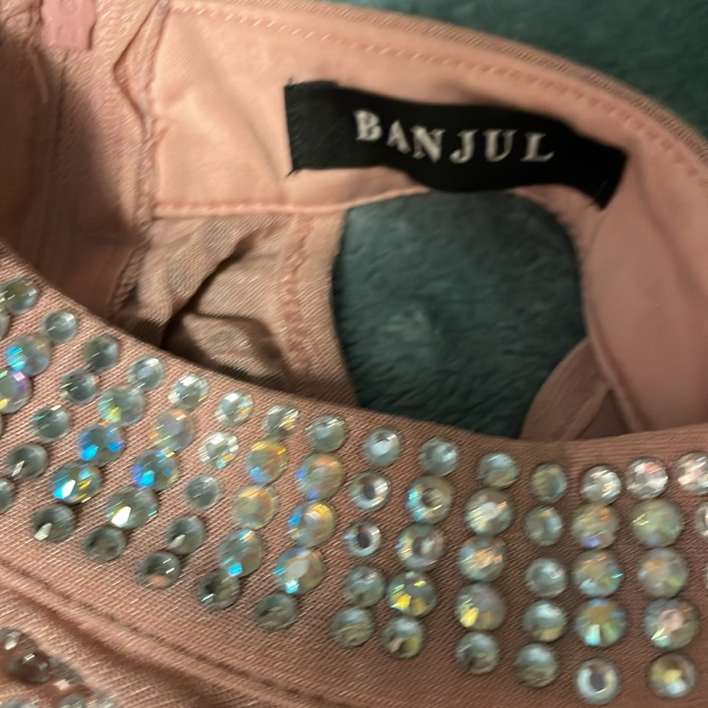 Pink ๐ Rhinestone Banjul Dress (S) - Picture 5 of 6